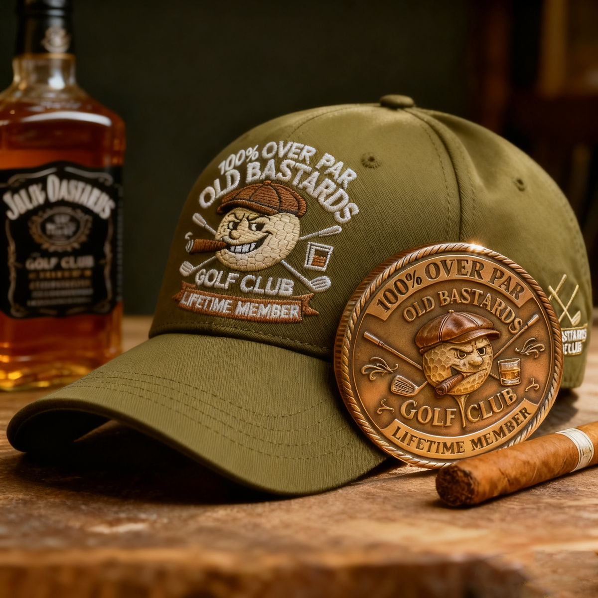 “OLD BASTARDS GOLF CLUB” — 100% Over Par, Lifetime Member Edition