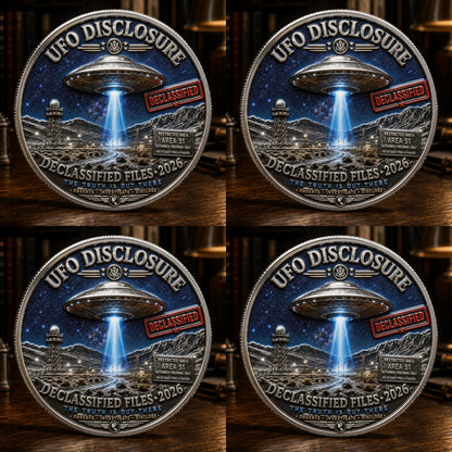 Last Day 49% OFF🔥UFO Disclosure 2026 Commemorative Coin 🌌