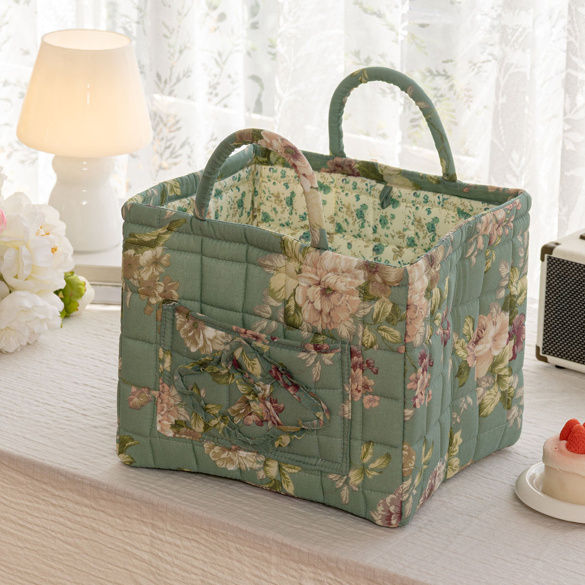 BUY 2 FREE SHIPPING🚗🧺Car storage basket with handle - foldable washable storage basket and multi-purpose fabric box