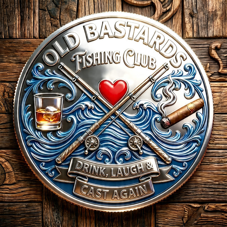 🎣Last Day 50% OFF - The Eternal Fisherman’s Challenge Coin