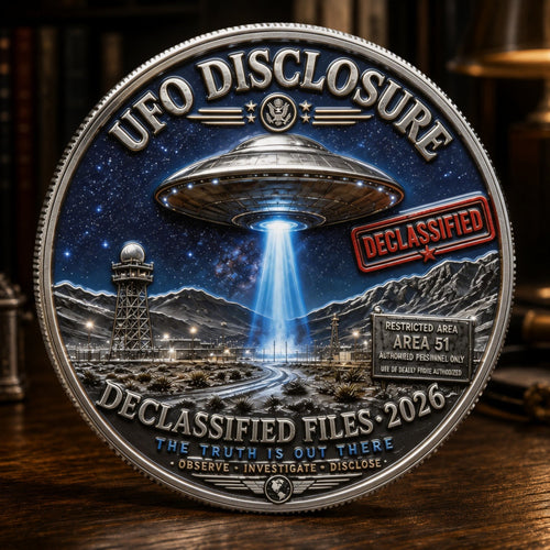 Last Day 49% OFF🔥UFO Disclosure 2026 Commemorative Coin 🌌