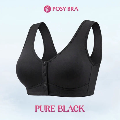 Posy Bra - Front Closure Breathable Cotton Lifting Bra for Seniors