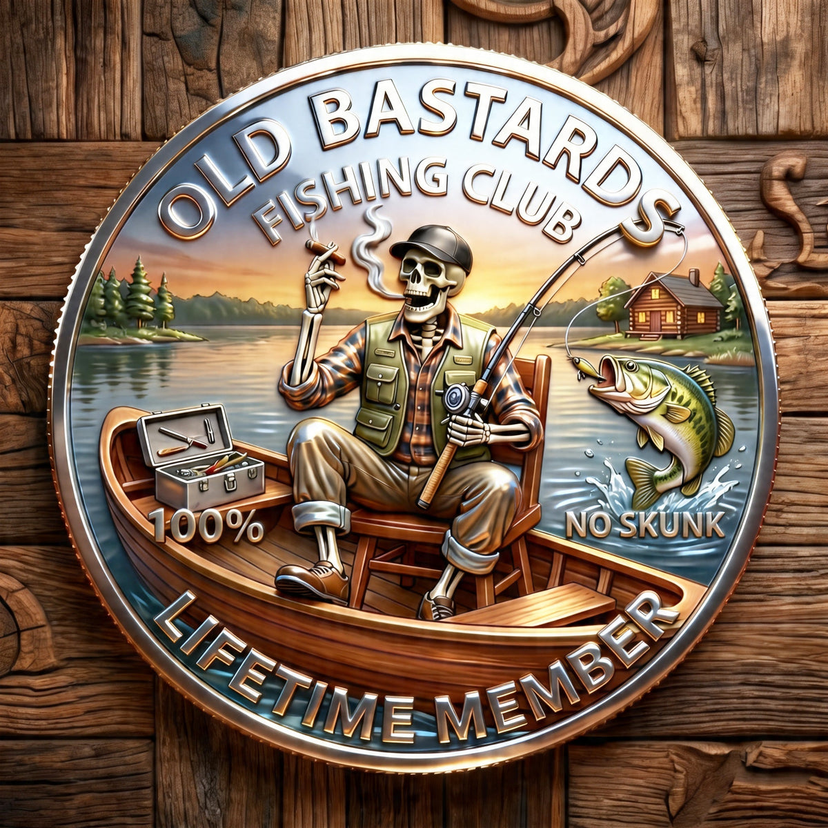 🎣Last Day 50% OFF - The Eternal Fisherman’s Challenge Coin