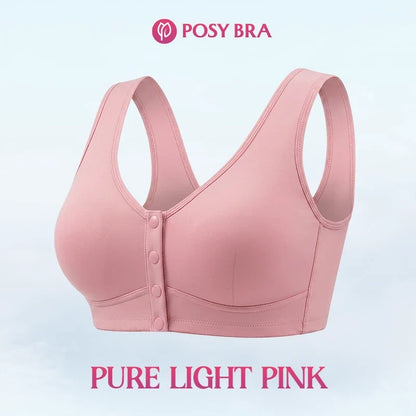 Posy Bra - Front Closure Breathable Cotton Lifting Bra for Seniors