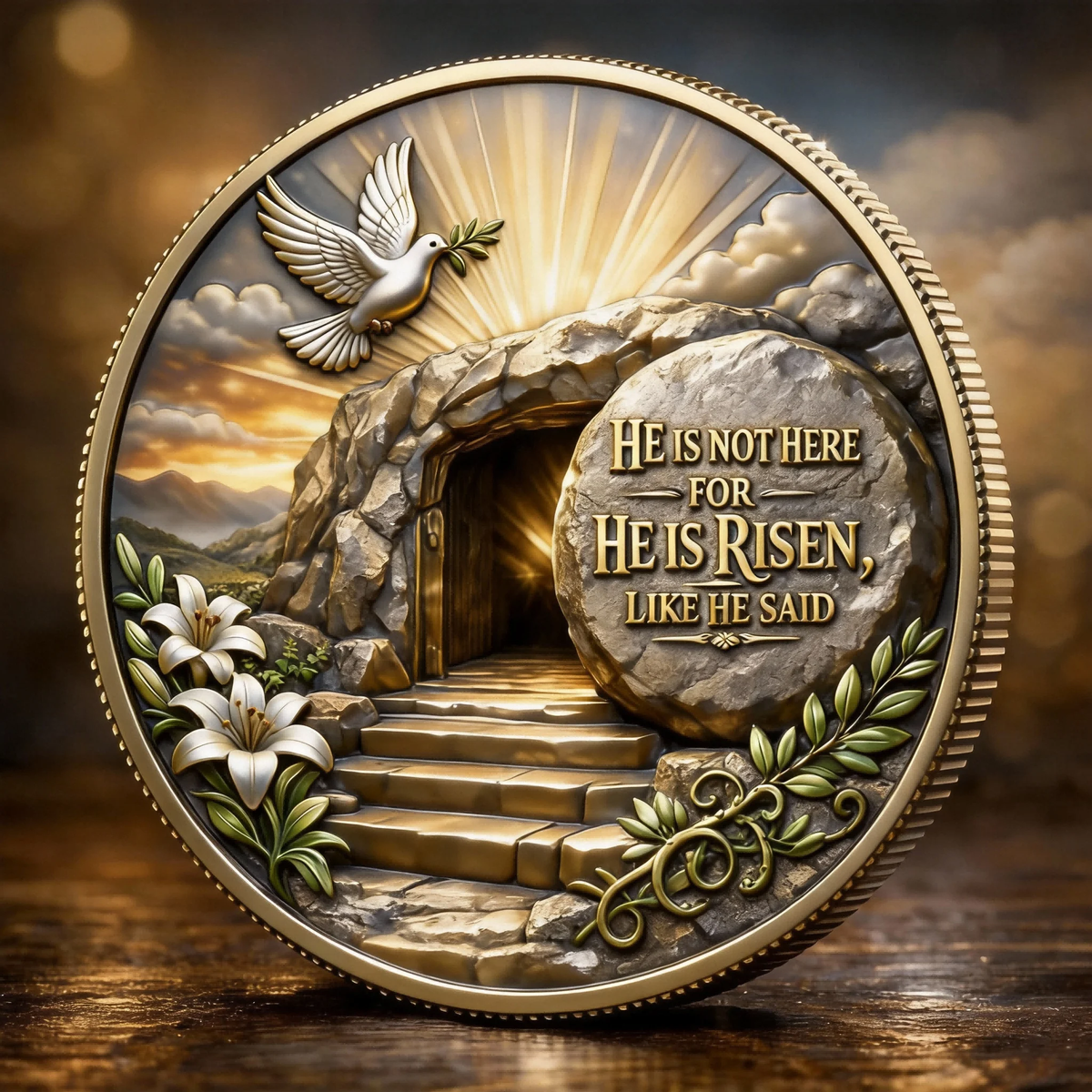 🏆LAST DAY 70% OFF - 🙏🏻“No Greater Love” Resurrection Commemorative Coin（🎁A gift that can be kept for a long time）
