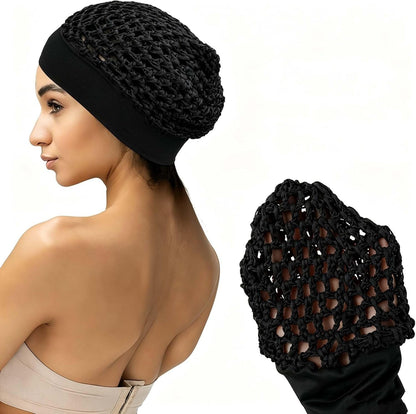 💖Hot 50% OFF🌹🌙 3-Piece Stretchy Wide-Edge Sleeping Cap Set