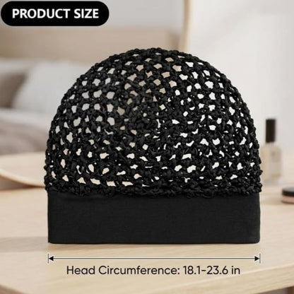 💖Hot 50% OFF🌹🌙 3-Piece Stretchy Wide-Edge Sleeping Cap Set