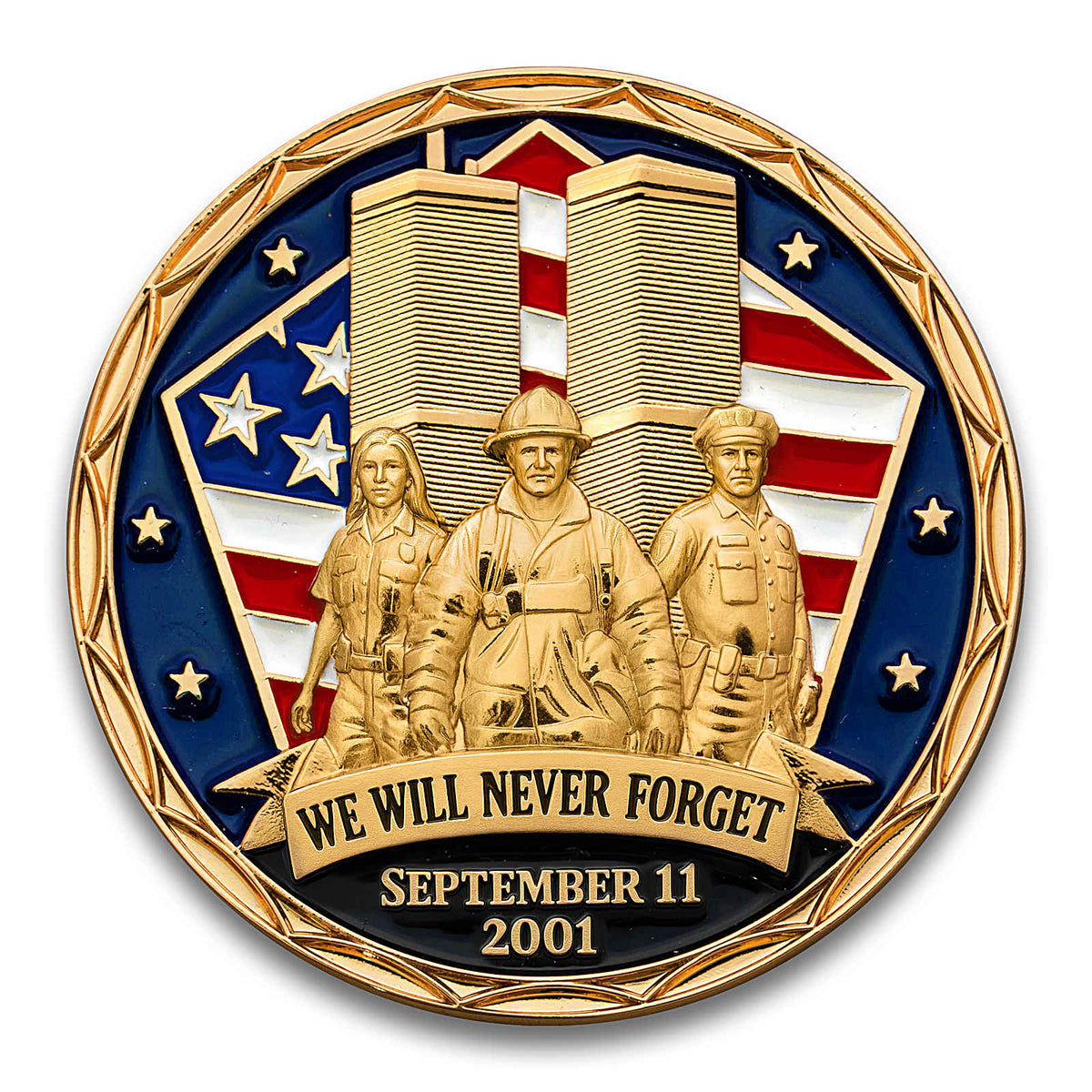 9/11 First Responder  Challenge Coins
