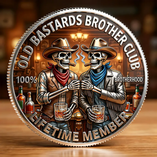 🎁Last Day 50% OFF - Brotherhood Lifetime Member Coin