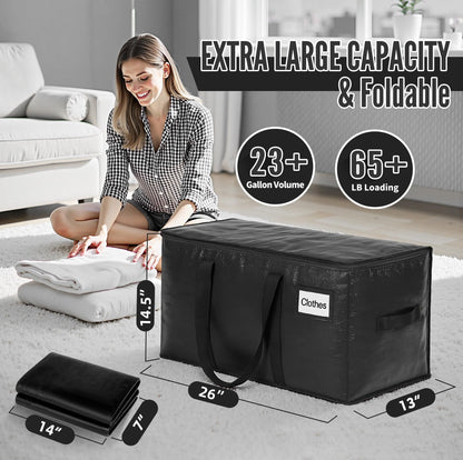 No More Broken Boxes – Extra Heavy-Duty Moving Bags That Hold Up to 60 lbs📦