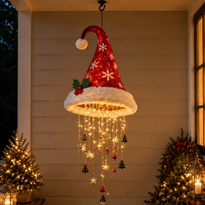 🔥HOT SALE 50% OFF🎅 Santa Hat Hanging Chandelier 🎄