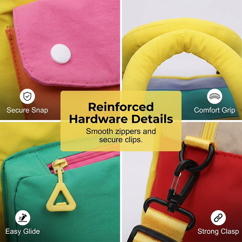 🔥Last Day Sale 60% OFF⏰🛍️🧳🎒👜Casual Color Block Overnight Bag – Spacious & durable – Perfect for gym, travel or weekend trips – lightweight with carry handles🎁