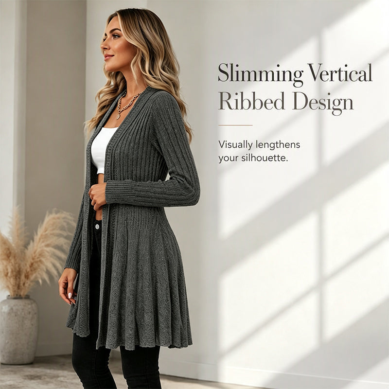 🌸LAST DAY SALE ONLY 32.99!!🌻🧥Women's Soft Knit Open-Front Cardigan – Elegant & Easy to Layer