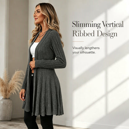 🌸LAST DAY SALE ONLY 32.99!!🌻🧥Women's Soft Knit Open-Front Cardigan – Elegant & Easy to Layer