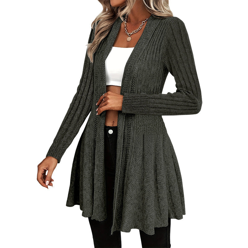 🌸LAST DAY SALE ONLY 32.99!!🌻🧥Women's Soft Knit Open-Front Cardigan – Elegant & Easy to Layer