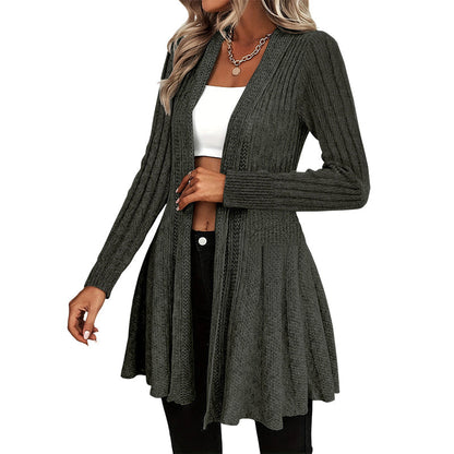 🌸LAST DAY SALE ONLY 32.99!!🌻🧥Women's Soft Knit Open-Front Cardigan – Elegant & Easy to Layer