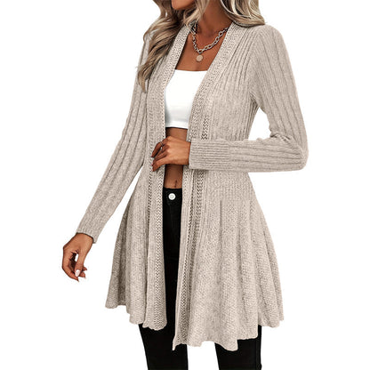 🌸LAST DAY SALE ONLY 32.99!!🌻🧥Women's Soft Knit Open-Front Cardigan – Elegant & Easy to Layer