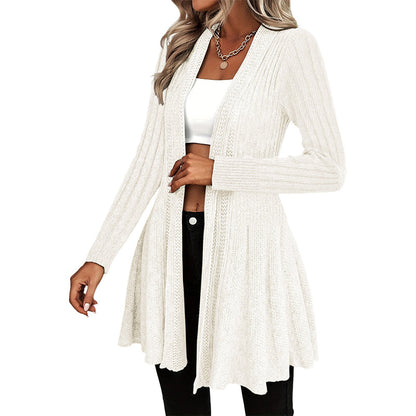🌸LAST DAY SALE ONLY 32.99!!🌻🧥Women's Soft Knit Open-Front Cardigan – Elegant & Easy to Layer